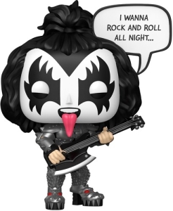 Kiss  - Funko Pop! Rocks: The Demon, Rock & Roll All Night ryhmässä MERCHANDISE / Merch / Hårdrock @ Bengans Skivbutik AB (5647759)