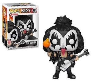Kiss  - Funko Pop! Rocks: The Demon ryhmässä MERCHANDISE / Merch / Hårdrock @ Bengans Skivbutik AB (5647767)