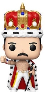 Queen  - Funko Pop! Rocks: Freddie Mercury King ryhmässä MERCHANDISE / Merch / Pop-Rock @ Bengans Skivbutik AB (5647769)