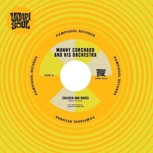 Manny Corchado / Nelson Y Sus Estre - Chicken And Booze / Aguardiente Y P ryhmässä VINYYLI / Pop-Rock @ Bengans Skivbutik AB (5647873)