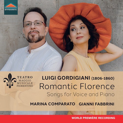 Luigi Gordigiani - Romantic Florence - Songs For Voice ryhmässä CD / Myydyimmät @ Bengans Skivbutik AB (5648068)