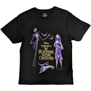 The Nightmare Before Christmas - Purple Characters Embellished Uni Bl T-Shirt ryhmässä MERCHANDISE / T-paita / Nyheter / Film-Musikal @ Bengans Skivbutik AB (5648202r)