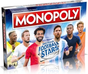 World Football - World Football Stars Monopoly ryhmässä MERCHANDISE / Seurapelit / Sport @ Bengans Skivbutik AB (5648387)