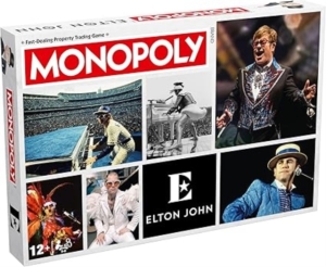 Elton John - Monopoly ryhmässä MERCHANDISE / Seurapelit / Pop-Rock @ Bengans Skivbutik AB (5648388)