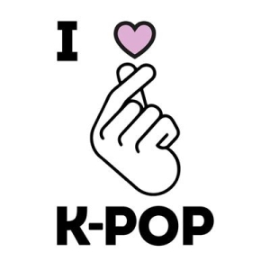 K-Pop - I Love K-Pop Postcard Print A6 ryhmässä MERCHANDISE / Merch / Kommande / K-Pop @ Bengans Skivbutik AB (5648428)