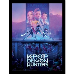 K-Pop Demon Hunters - Key Art Collector Print ryhmässä MERCHANDISE / Poster / K-Pop @ Bengans Skivbutik AB (5648434)