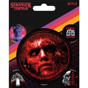 Stranger Things - 80S Horror Vinyl Sticker ryhmässä Minishops / Stranger things @ Bengans Skivbutik AB (5648438)