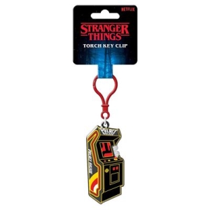 Stranger Things - Arcade Unit Torch Key Clip ryhmässä MERCHANDISE / Merch / Nyheter / TV-serie @ Bengans Skivbutik AB (5648439)