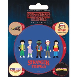 Stranger Things - Arcade Stickers ryhmässä MERCHANDISE / Merch / Kommande / TV-serie @ Bengans Skivbutik AB (5648440)