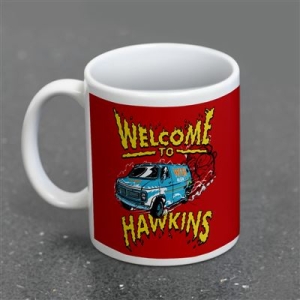 Stranger Things - Hawkins White Pod Mug ryhmässä MERCHANDISE / Muki / TV-sarja @ Bengans Skivbutik AB (5648447)