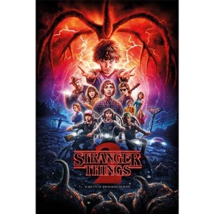 Stranger Things - One-Sheet Season 2 Maxi Poster 91,5 X 61 Cm ryhmässä MERCHANDISE / Poster / TV-sarja @ Bengans Skivbutik AB (5648453)