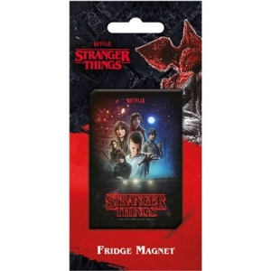 Stranger Things - One Sheet Season 1 Fridge Magnet ryhmässä MERCHANDISE / Merch / Kommande / TV-serie @ Bengans Skivbutik AB (5648465)