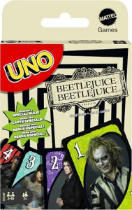 Mattel Games - Uno Beetlejuice ryhmässä MERCHANDISE / Seurapelit / Soundtrack @ Bengans Skivbutik AB (5648488)