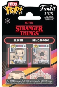 Stranger Things - Funko Bitty Pop:2-Pack - Eleven & Demogorgon ryhmässä Minishops / Stranger things @ Bengans Skivbutik AB (5648501)