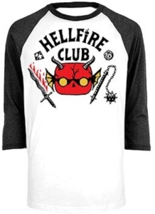 Stranger Things - Funko Boxed Tee: Hellfire Club - Medium ryhmässä Merchandise / Kommande @ Bengans Skivbutik AB (5648512)