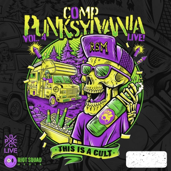 Various Artists - Camp Punksylvania Vol. 4 Live ryhmässä VINYYLI / Myydyimmät @ Bengans Skivbutik AB (5648571)