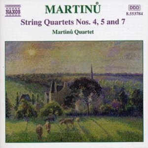 Martinu Bohuslav - String Quartets Vol 3 ryhmässä CD @ Bengans Skivbutik AB (564863)