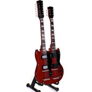 Led Zeppelin - Minigitarr Jimmy Page (Höjd Ca 25Cm ryhmässä MERCHANDISE / Accessoarer / Heavy Metal @ Bengans Skivbutik AB (5648666)