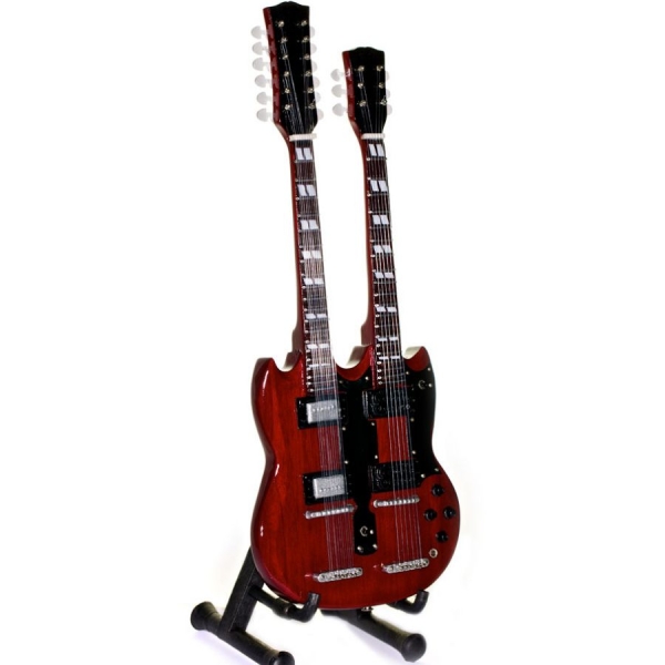 Led Zeppelin - Minigitarr Jimmy Page (Höjd Ca 25Cm ryhmässä MERCH @ Bengans Skivbutik AB (5648666)