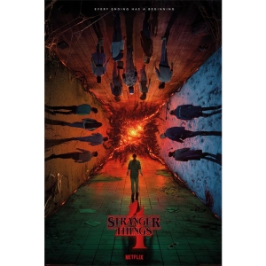 Stranger Things - Season 4 Maxi Poster 91,5 X 61 Cm ryhmässä Merchandise / Nyheter @ Bengans Skivbutik AB (5648720)
