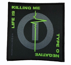 Type O Negative - Patch Life Is Killing Me (9,5  X 10 ryhmässä MERCHANDISE / Kangasmerkki / Heavy Metal @ Bengans Skivbutik AB (5648777)