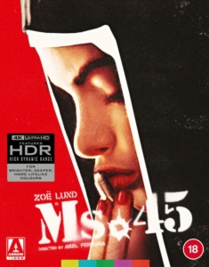 Movie - Ms .45 (4K Uhd, Limited Edition) ryhmässä Elokuva / Film Blu-ray @ Bengans Skivbutik AB (5648815)