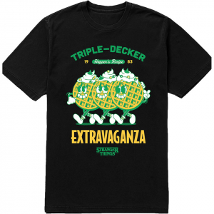 Stranger Things - Ahoy Now Available Uni Bl T-Shirt ryhmässä MERCHANDISE / T-paita / Kommande / Film-Musikal @ Bengans Skivbutik AB (5649158r)