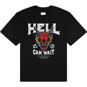 Stranger Things - Hell Can Wait Uni Bl T-Shirt ryhmässä MERCHANDISE / T-paita / Kommande / Film-Musikal @ Bengans Skivbutik AB (5649168r)