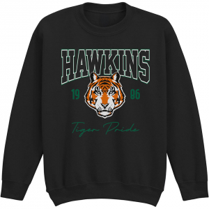 Stranger Things - High School Hawkins Uni Bl Sweatshirt ryhmässä MERCHANDISE / Hupparit / Kommande /  @ Bengans Skivbutik AB (5649177r)