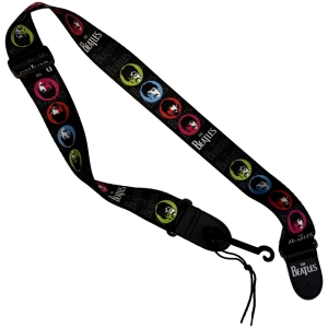 The Beatles - Sgt Pepper Faces Guitar Strap ryhmässä MERCHANDISE / Merch / Nyheter / Pop-Rock @ Bengans Skivbutik AB (5649185)