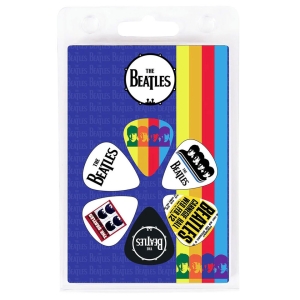 The Beatles - A Hard Day's Night 6-Pack Plectrum Pack ryhmässä MERCHANDISE / Merch / Nyheter / Pop-Rock @ Bengans Skivbutik AB (5649186)
