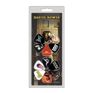 David Bowie - Covers 12-Pack Plectrum Pack ryhmässä MERCHANDISE / Merch / Pop-Rock @ Bengans Skivbutik AB (5649195)