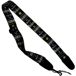 The Beatles - Apple Guitar Strap ryhmässä MERCHANDISE / Merch / Pop-Rock @ Bengans Skivbutik AB (5649217)