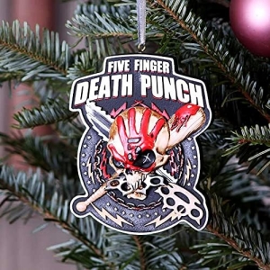 Five Finger Death Punch - Five Finger Death Punch Hanging Ornament ryhmässä MERCHANDISE / Merch / Hårdrock @ Bengans Skivbutik AB (5649457)
