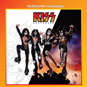 Kiss - The Official Kiss Colouring Book ryhmässä Pokkarikirjat / Nyheter @ Bengans Skivbutik AB (5649605)