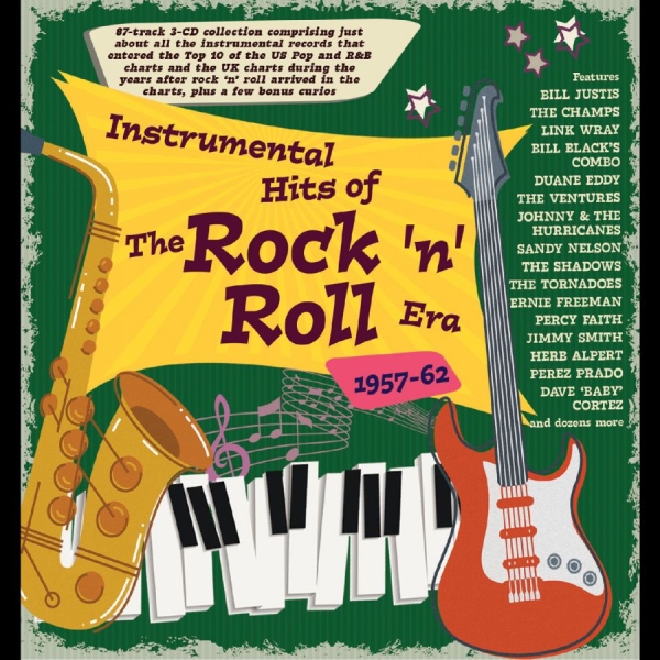 Various Artists - Instrumental Hits Of The Rock 'N' R ryhmässä CD / Myydyimmät @ Bengans Skivbutik AB (5649876)