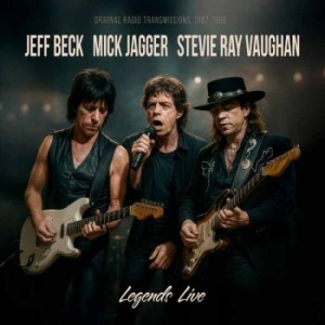 Jeff Beck Mick Jagger Stevie Ray - Legends Live (Clear Vinyl Lp) ryhmässä ME SUOSITTELEMME / Perjantain julkaisut / 2026-01-23 @ Bengans Skivbutik AB (5649890)