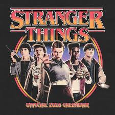 Stranger Things  - Season 5 2026 Square Calendar ryhmässä MERCHANDISE / Kalender / TV-sarja @ Bengans Skivbutik AB (5649939)