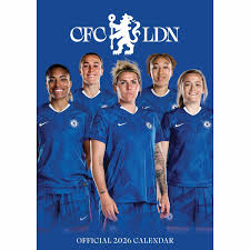 Chelsea Fc Womens - 2026 A3 Calendar ryhmässä MERCHANDISE / Kalender / Sport @ Bengans Skivbutik AB (5649947)