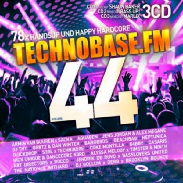 Various Artists - Technobase.Fm Vol. 44 ryhmässä CD / Myydyimmät @ Bengans Skivbutik AB (5649997)