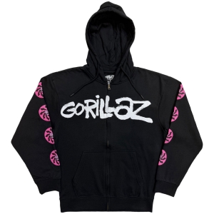 Gorillaz - Repeat Pazuzu Uni Char Zip Hoodie ryhmässä MERCHANDISE / Hupparit / Nyheter / Pop-Rock @ Bengans Skivbutik AB (5650171r)