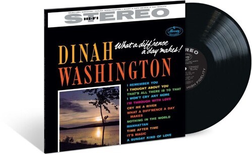 Dinah Washington - What A Diff'rence A Day Makes! ryhmässä VINYYLI / Myydyimmät @ Bengans Skivbutik AB (5650227)