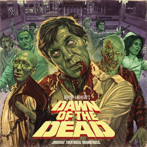 V/A - Dawn Of The Dead (Library Cues) ryhmässä VINYYLI / Film-Musikal @ Bengans Skivbutik AB (5650316)