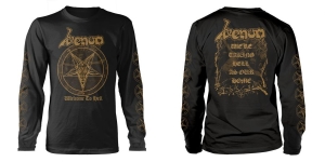 Venom - L/S Welcome To Hell (Xxl) ryhmässä MERCHANDISE / T-paita / Kommande / Hårdrock @ Bengans Skivbutik AB (5650476)