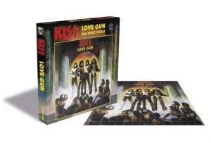 Kiss - Love Gun (500 Piece Jigsaw Puzzle) ryhmässä MERCHANDISE / Palapeli / Heavy Metal @ Bengans Skivbutik AB (5650545)