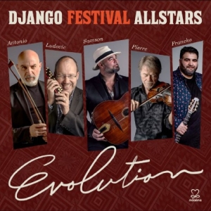 Django Festival All Stars - Evolution ryhmässä CD / Kommande / Jazz @ Bengans Skivbutik AB (5650585)