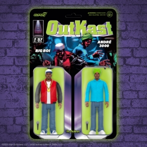 Outkast - Reaction Figures Wave 01 - Outkast (Atliens) ryhmässä MERCHANDISE / Merch / Hip Hop-Rap @ Bengans Skivbutik AB (5650734)
