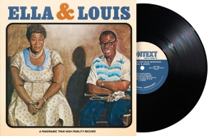 Ella Fitzgerald And Louis Armstrong - Ella & Louis (Black Vinyl Lp) ryhmässä VINYYLI / Kommande / Jazz @ Bengans Skivbutik AB (5650845)