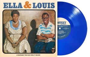 Ella Fitzgerald And Louis Armstrong - Ella & Louis (Blue Vinyl Lp) ryhmässä VINYYLI / Kommande / Jazz @ Bengans Skivbutik AB (5650846)