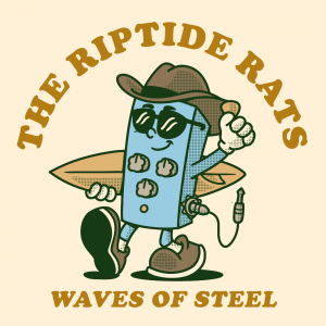 The Riptide Rats - Waves Of Steel ryhmässä VINYYLI @ Bengans Skivbutik AB (5650849)